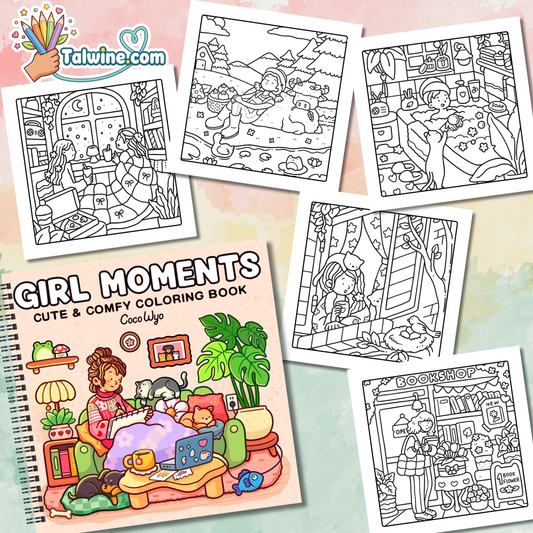 Choisis ton coloriage préféré | Talwine Bundle