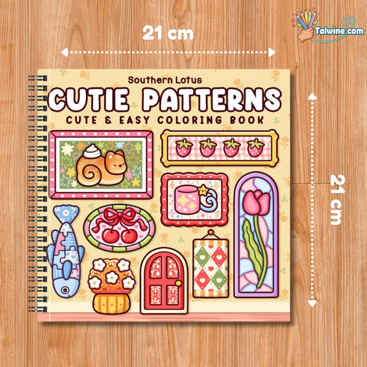 Cutie Patterns Coloring Book