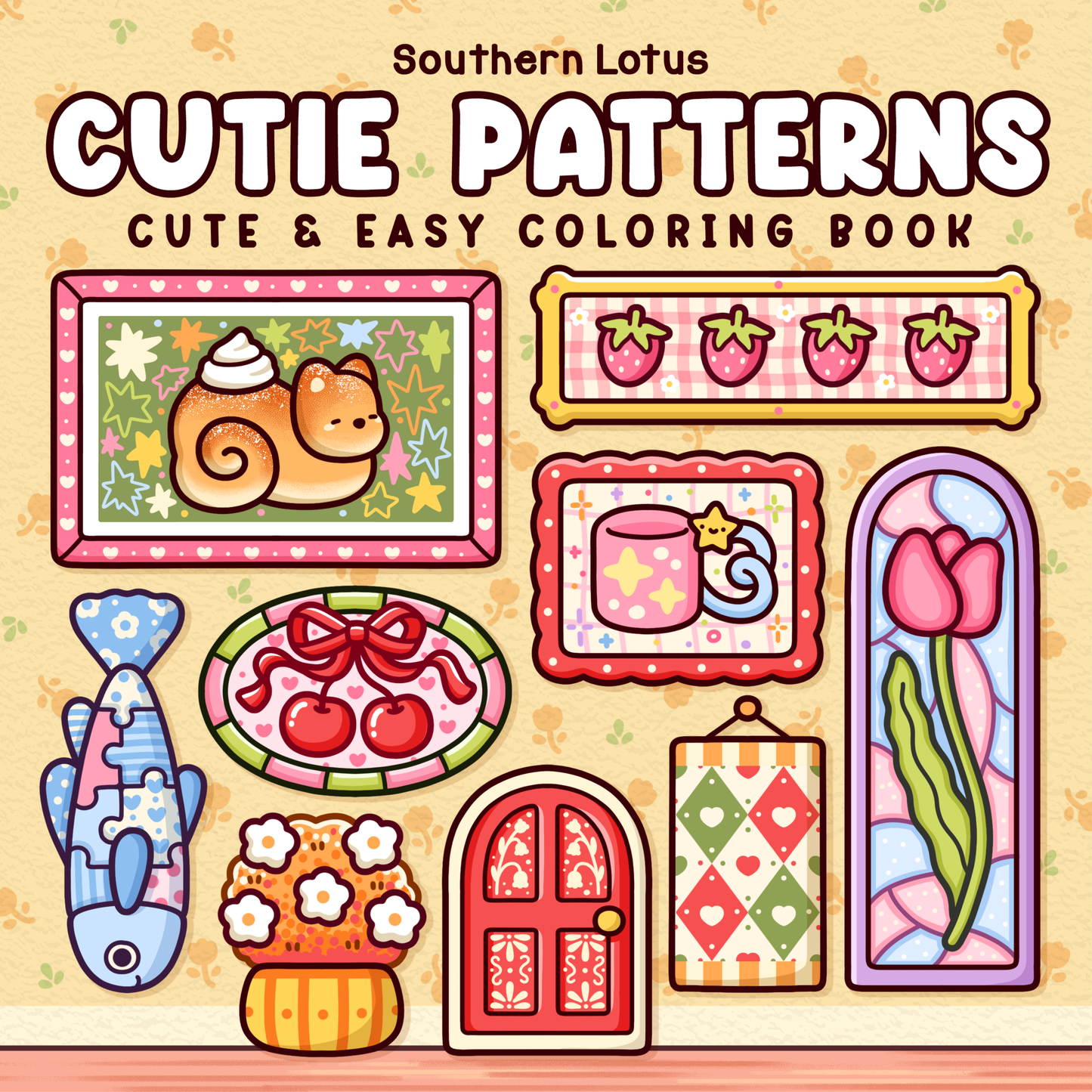 Cutie Patterns Coloring Book