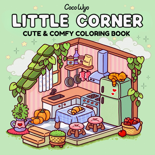 Little Corner: Coloring Book for Adults and Teens