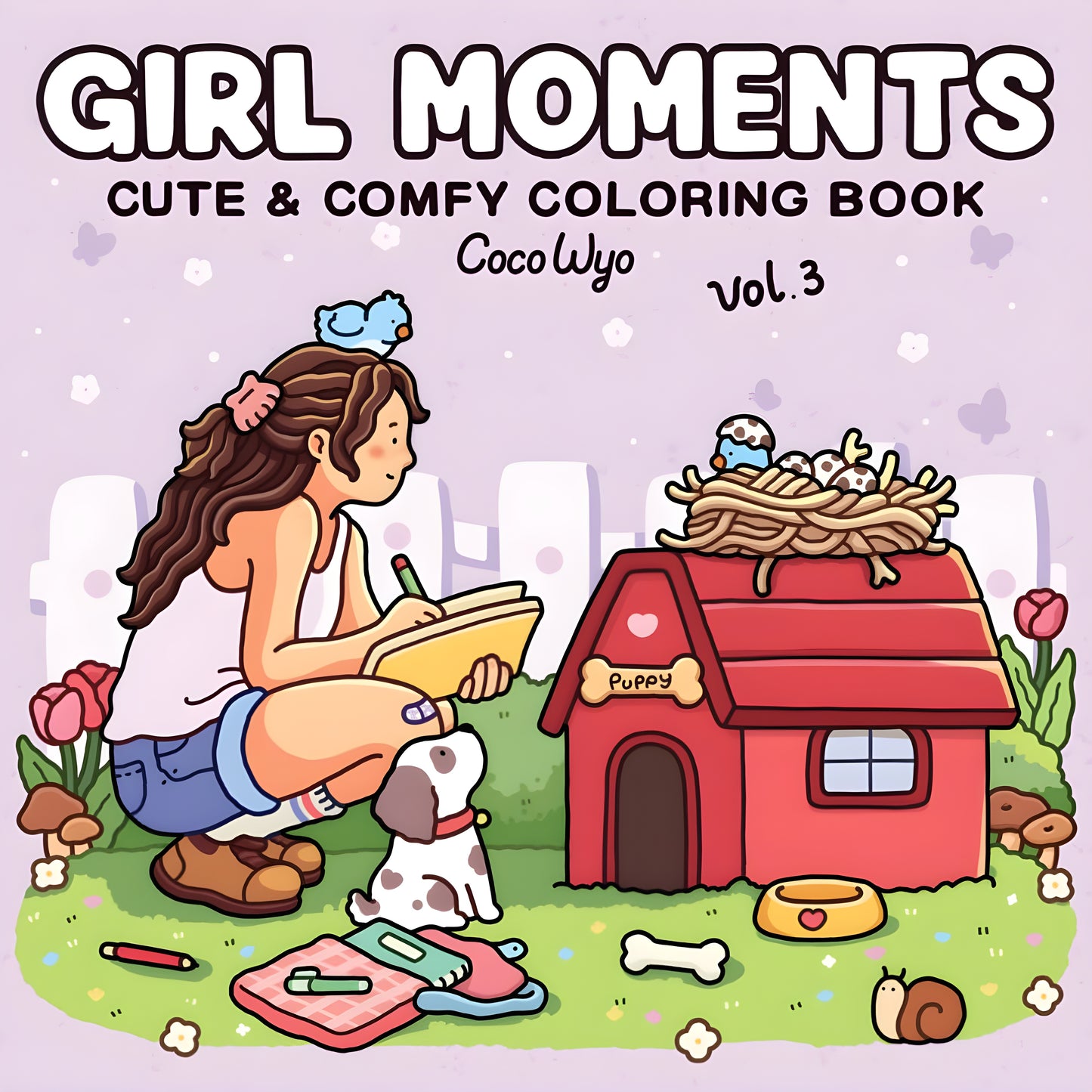 Girl Moments: Vol. 3 Coloring Book