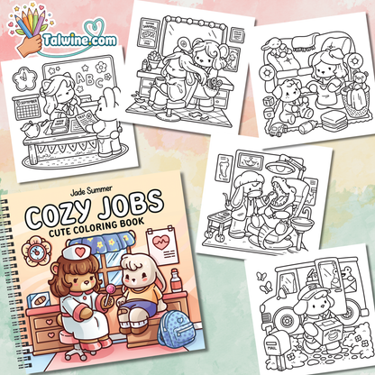 Choisis ton coloriage préféré | Talwine Bundle