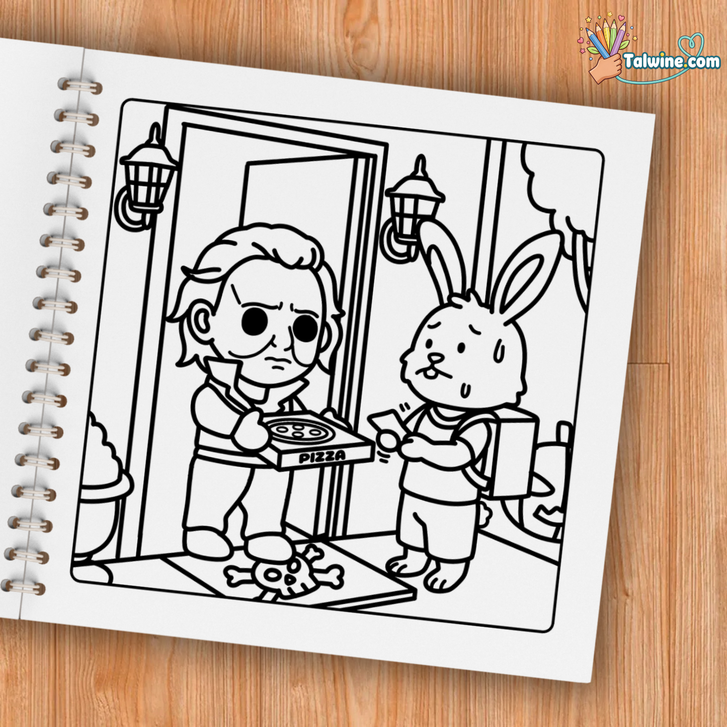 Cutest Serial Killers Coloring Book