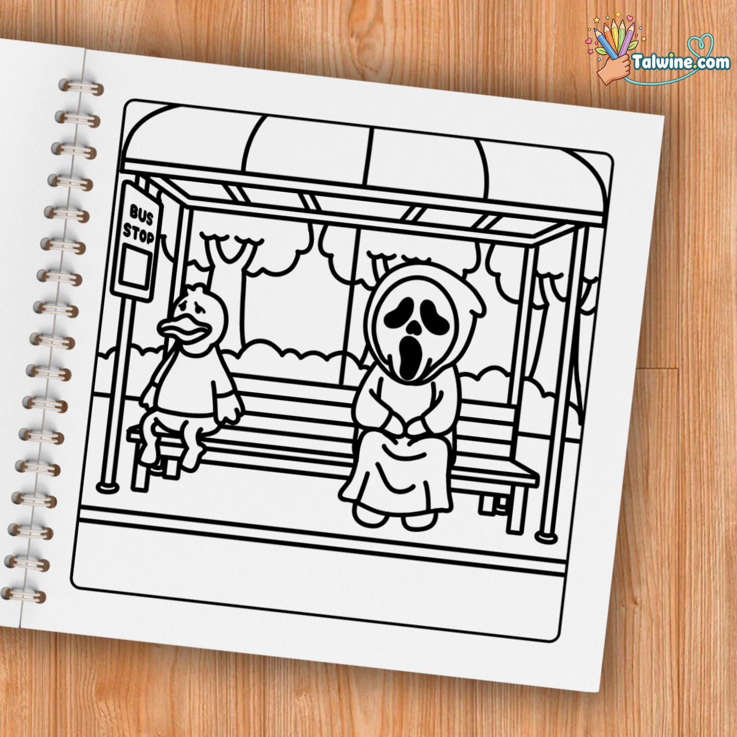 Cutest Serial Killers Coloring Book