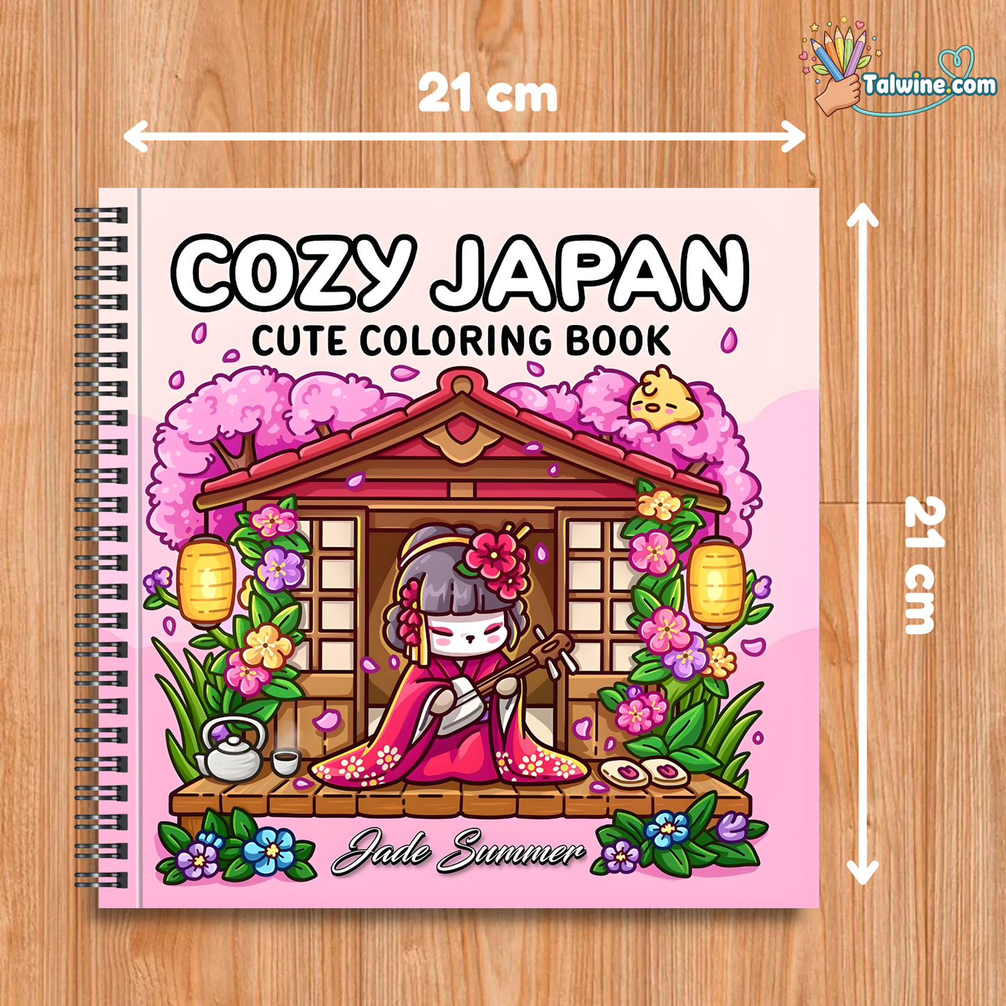 Cozy Japan Coloring Book