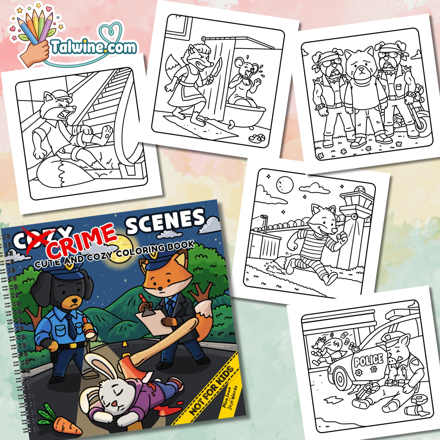 Choisis ton coloriage préféré | Talwine Bundle