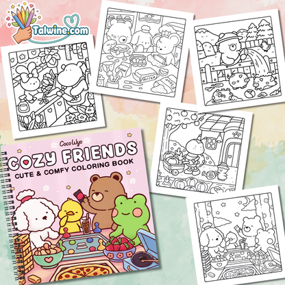 Choisis ton coloriage préféré | Talwine Bundle
