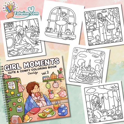 Choisis ton coloriage préféré | Talwine Bundle