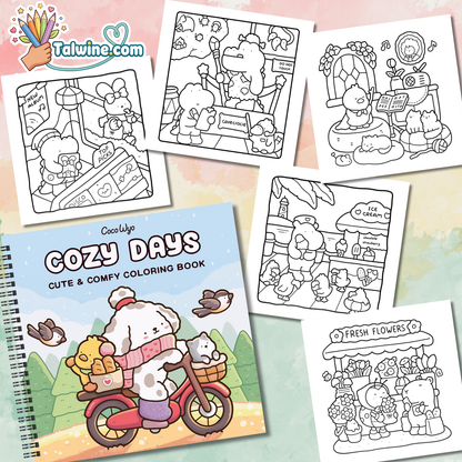 Choisis ton coloriage préféré | Talwine Bundle