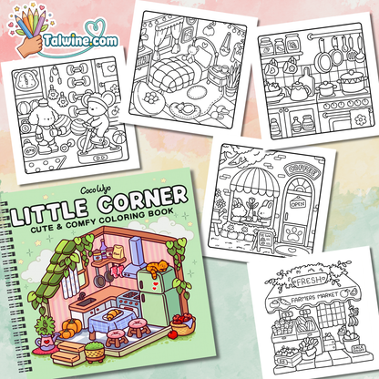 Choisis ton coloriage préféré | Talwine Bundle