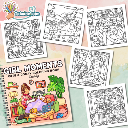 Choisis ton coloriage préféré | Talwine Bundle