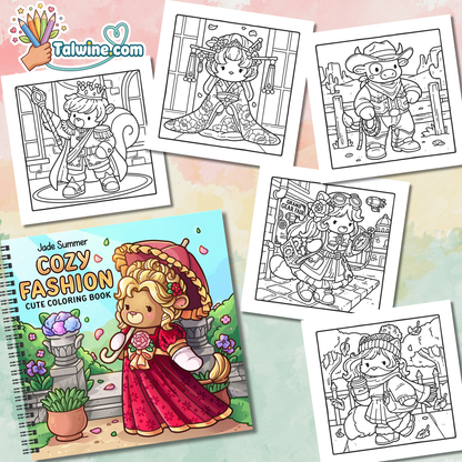 Choisis ton coloriage préféré | Talwine Bundle