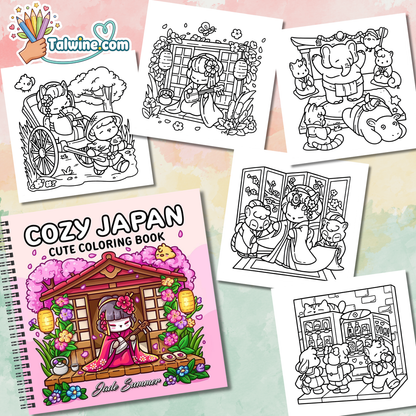 Choisis ton coloriage préféré | Talwine Bundle