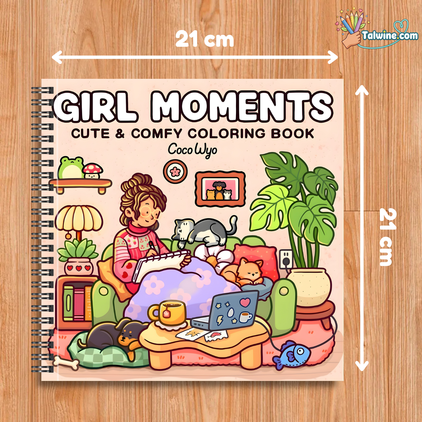 Girl Moments: Coloring Book