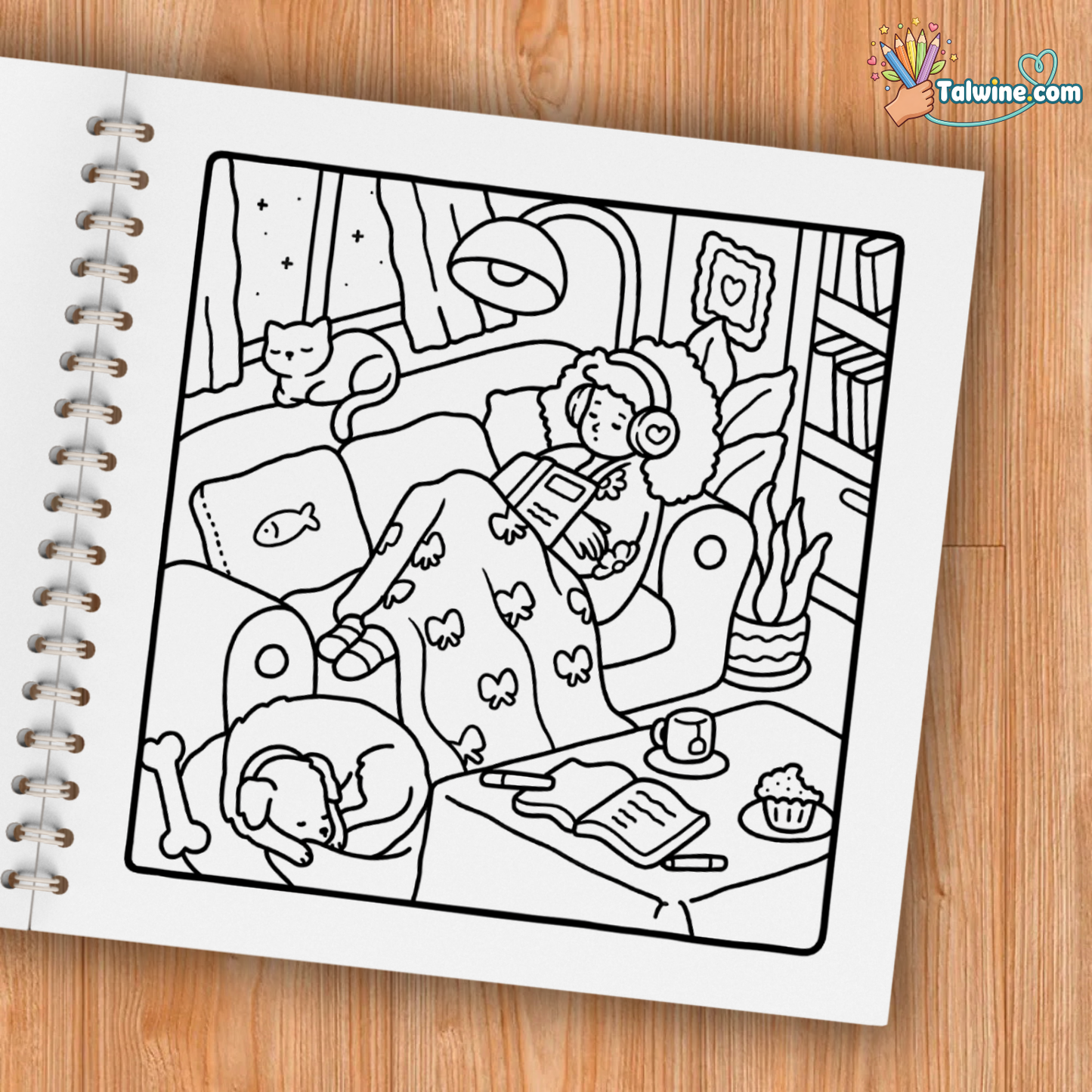 Girl Moments: Coloring Book