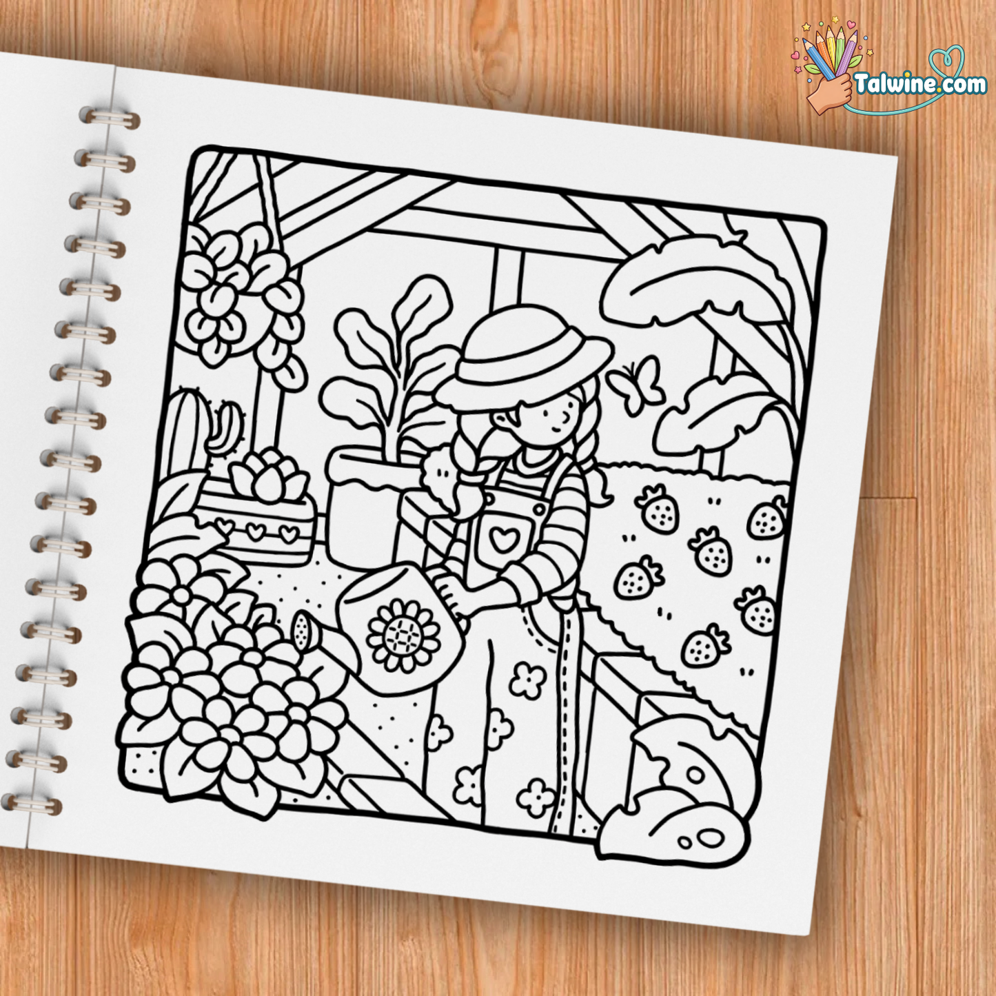 Girl Moments: Coloring Book