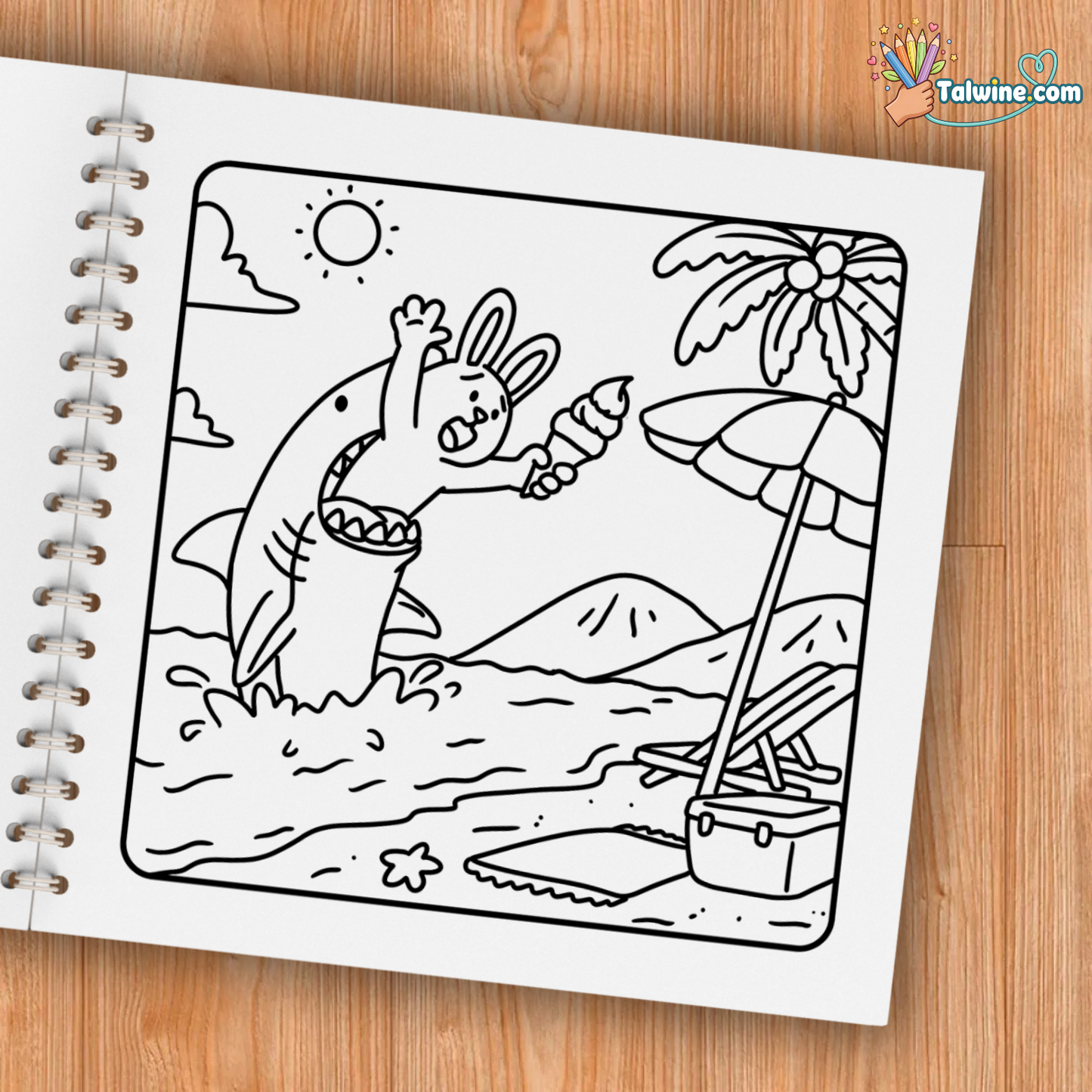 Cozy Crime Scenes Coloring Book