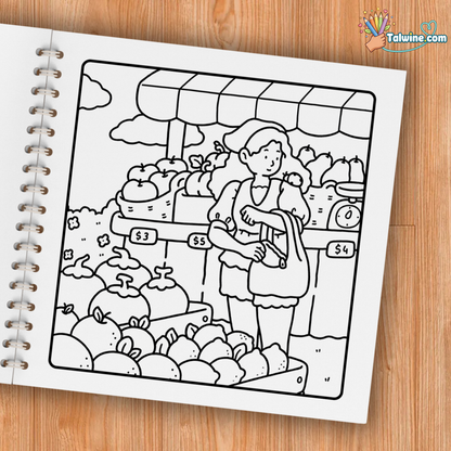 Girl Moments: Vol. 2 Coloring Book for Adults and Teens