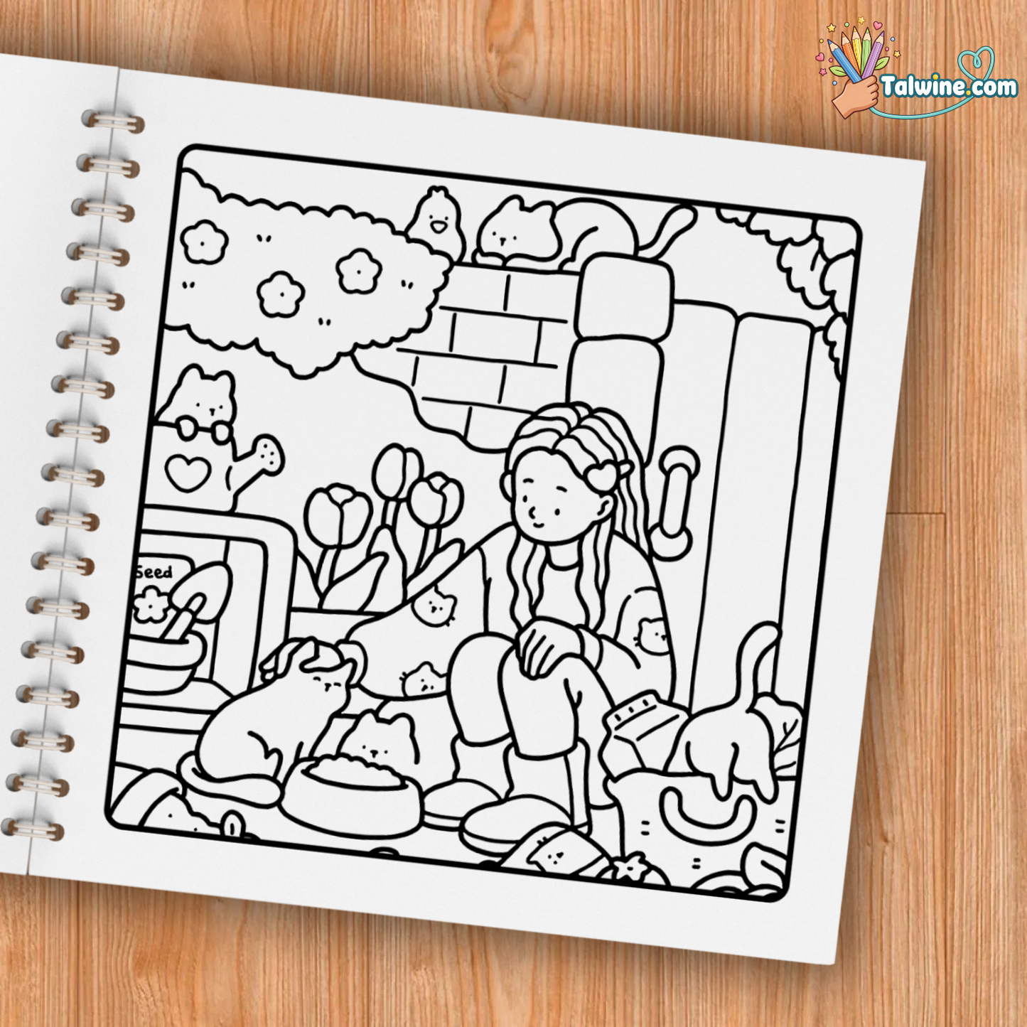 Girl Moments: Vol. 2 Coloring Book for Adults and Teens
