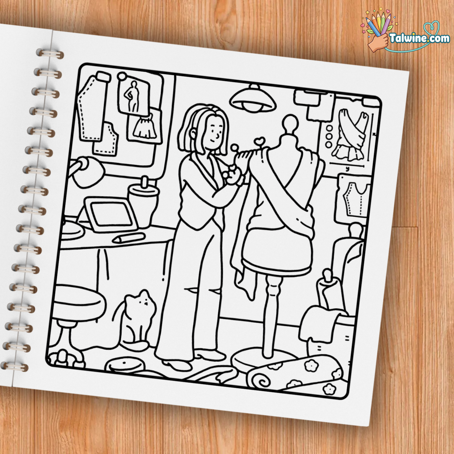 Girl Moments: Vol. 2 Coloring Book for Adults and Teens