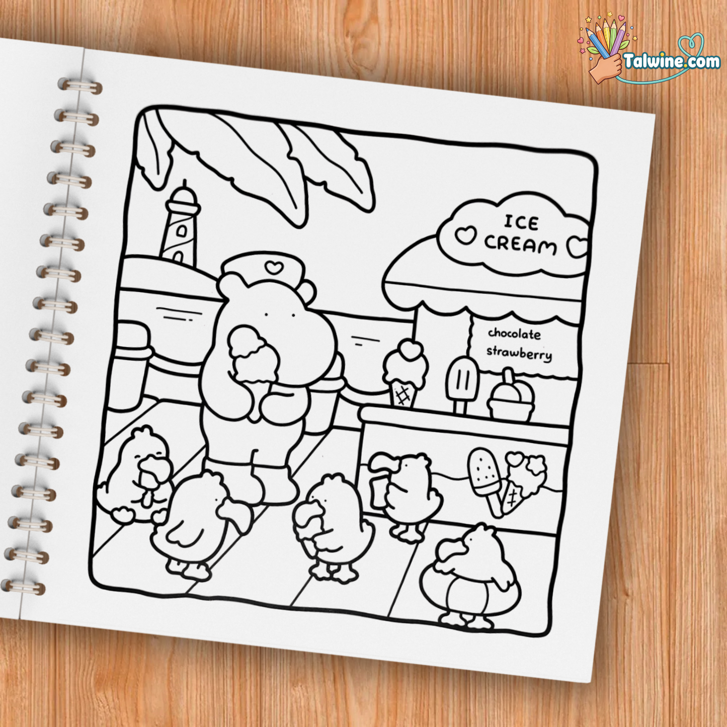 Cozy Days: Coloring Book for Adults and Kids