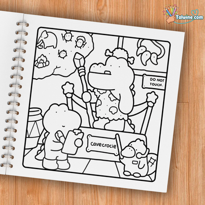 Cozy Days: Coloring Book for Adults and Kids