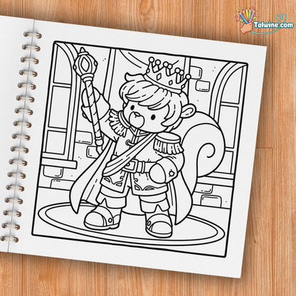 Cozy Fashion Cute Coloring Book