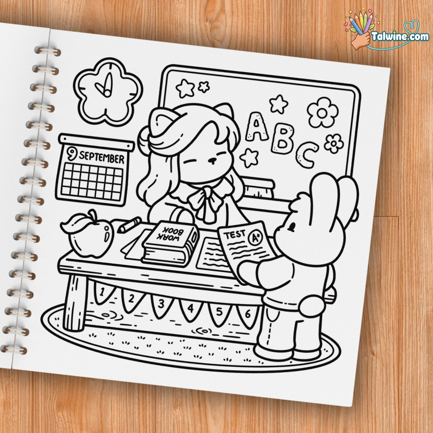Cozy Jobs: Cute Coloring Book