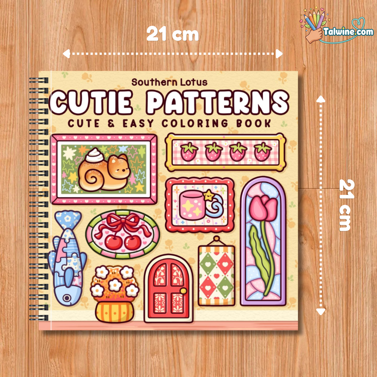 Cutie Patterns Coloring Book