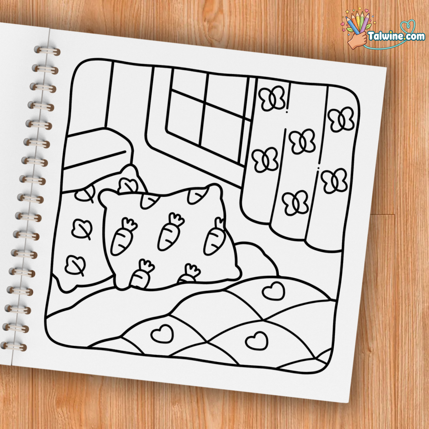 Cutie Patterns Coloring Book