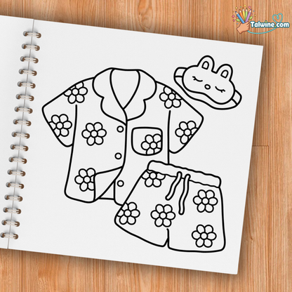 Cutie Patterns Coloring Book