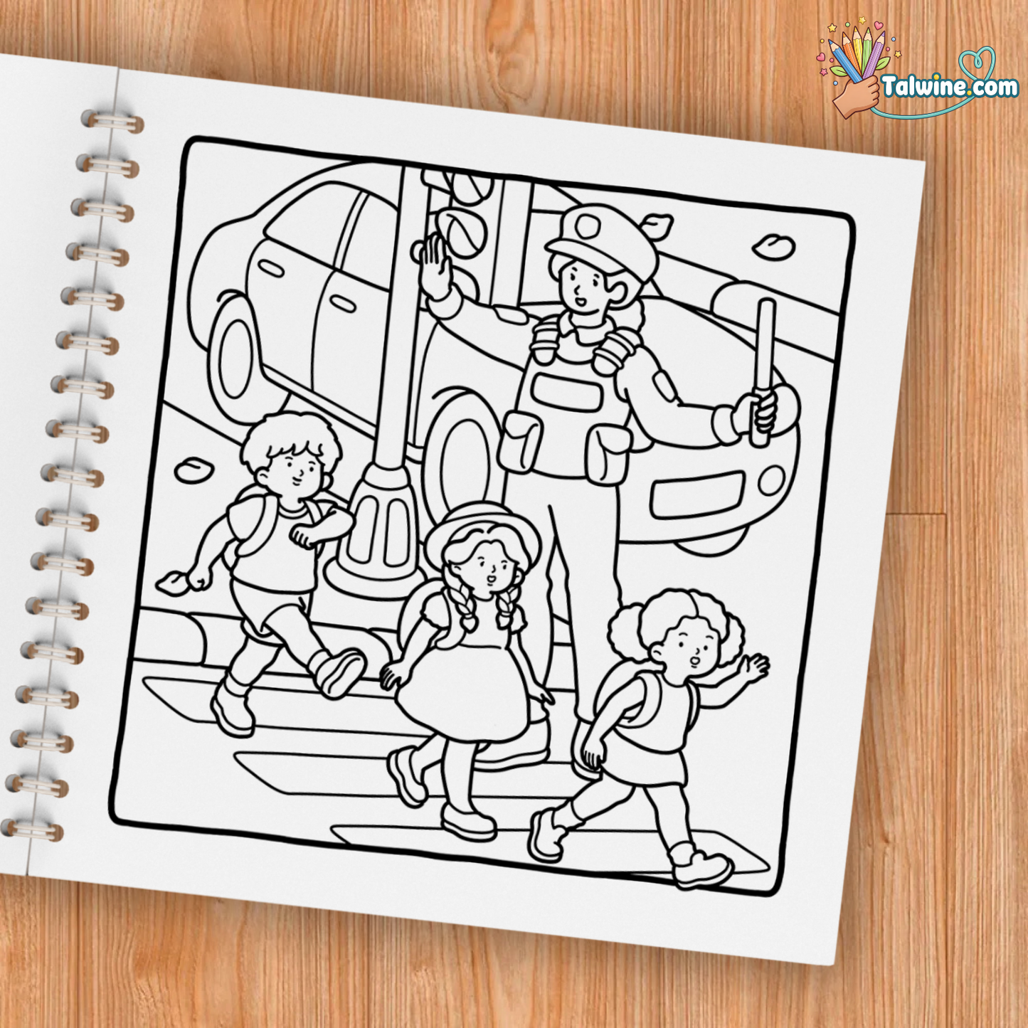 Cozy Careers Coloring Book