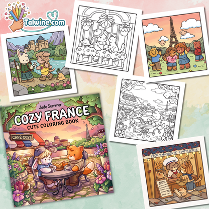 Choisis ton coloriage préféré | Talwine Bundle