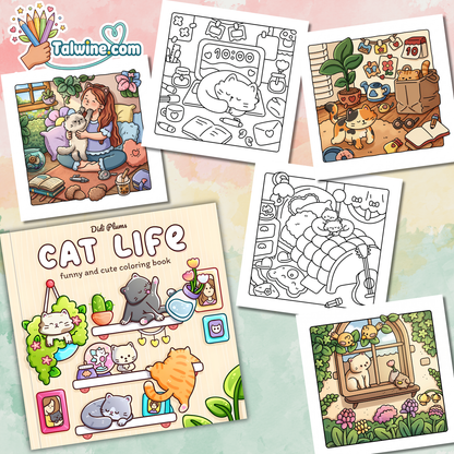 Choisis ton coloriage préféré | Talwine Bundle