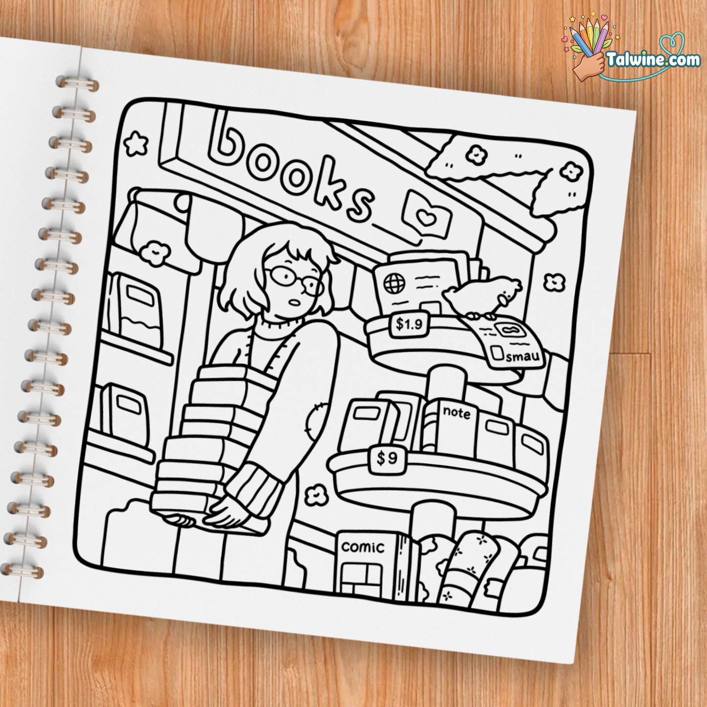 Girl Moments: Vol. 3 Coloring Book