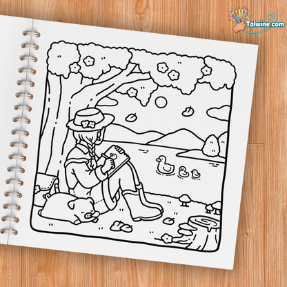 Girl Moments: Vol. 3 Coloring Book