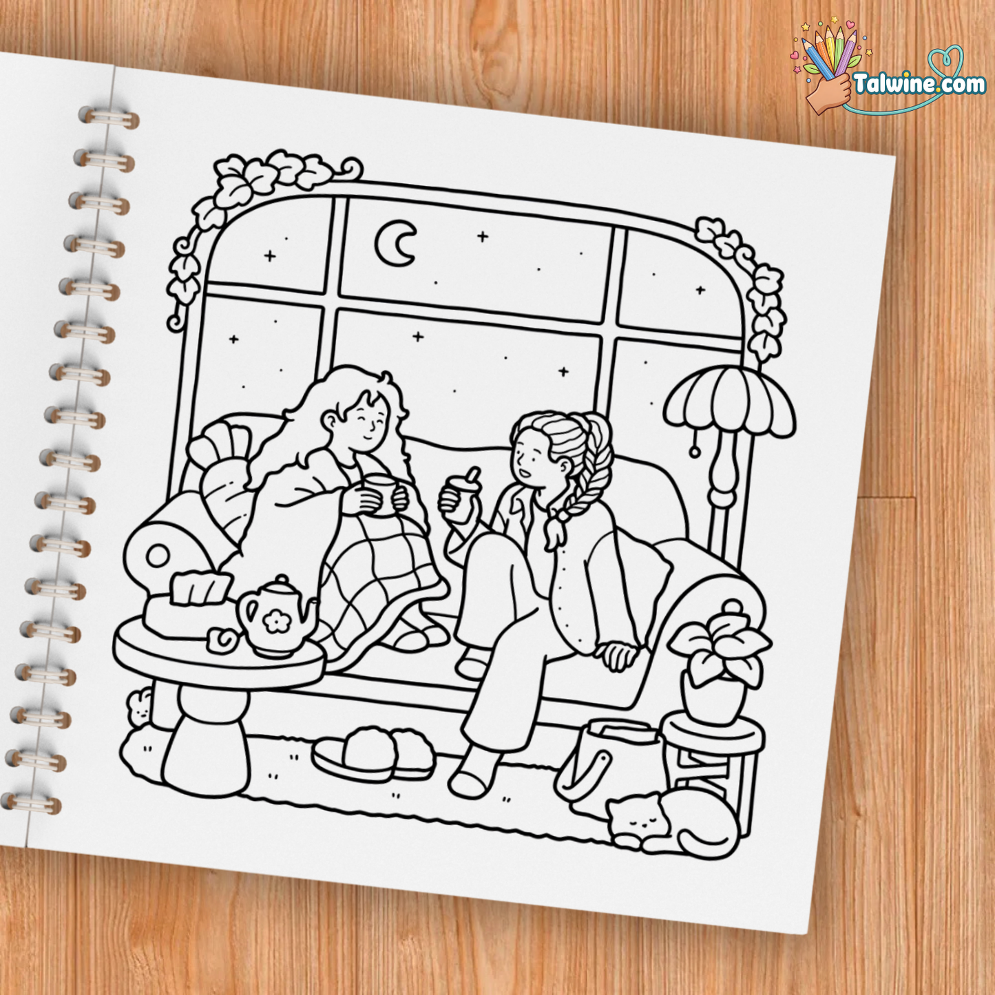 Girl Moments: Vol. 3 Coloring Book