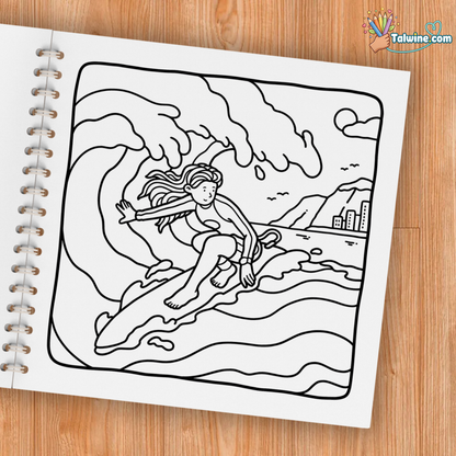 Girl Moments: Vol. 3 Coloring Book