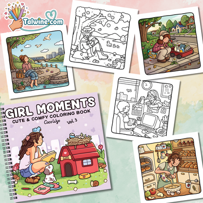 Choisis ton coloriage préféré | Talwine Bundle