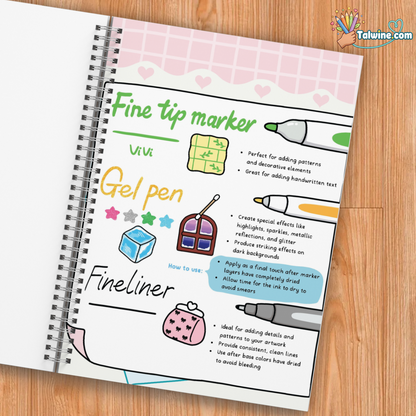 How to Color: Simple Step-by-Step Guide to Coloring Patterns, Textures, Shading, and Blending