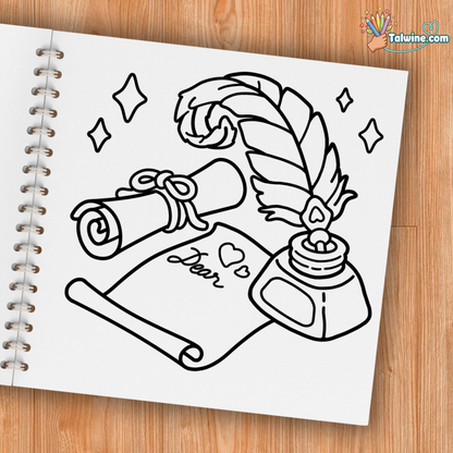 Sweet Relax Coloring Book