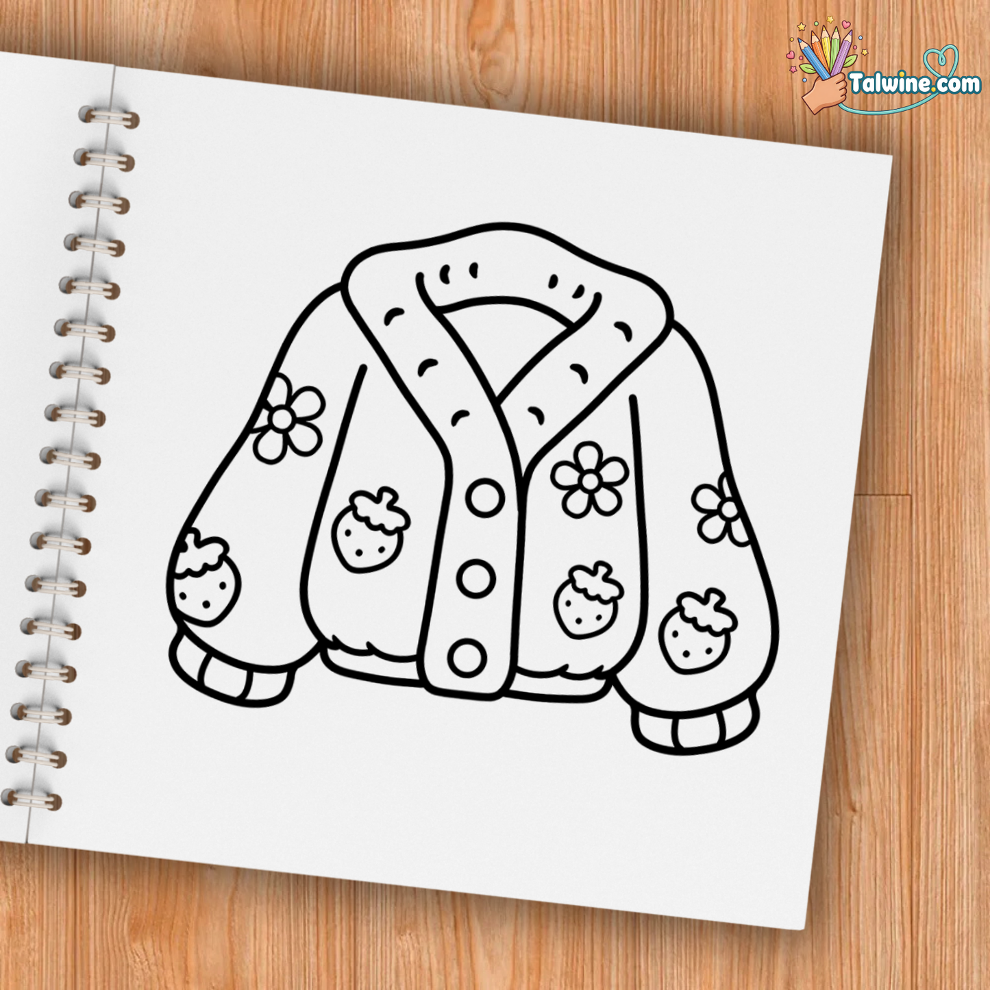 Sweet Relax Coloring Book