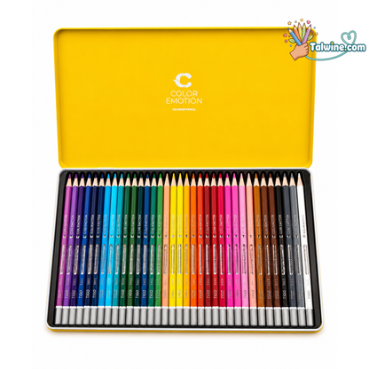 Deli Color Emotion – Boîte Métallique 36 Couleurs