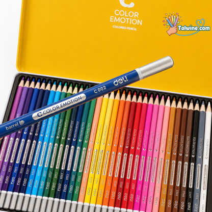 Deli Color Emotion – Boîte Métallique 36 Couleurs