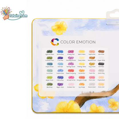 Deli Color Emotion – Boîte Métallique 36 Couleurs