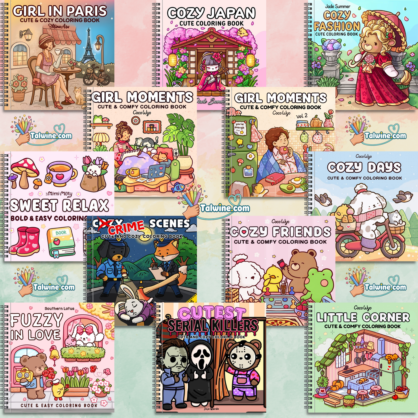 Choisis ton coloriage préféré | Talwine Bundle