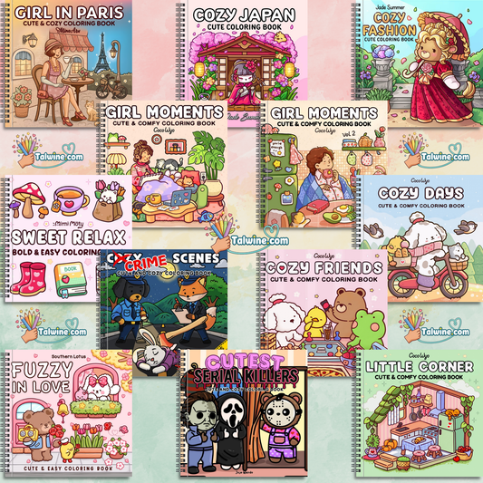 Choisis ton coloriage préféré | Talwine Bundle