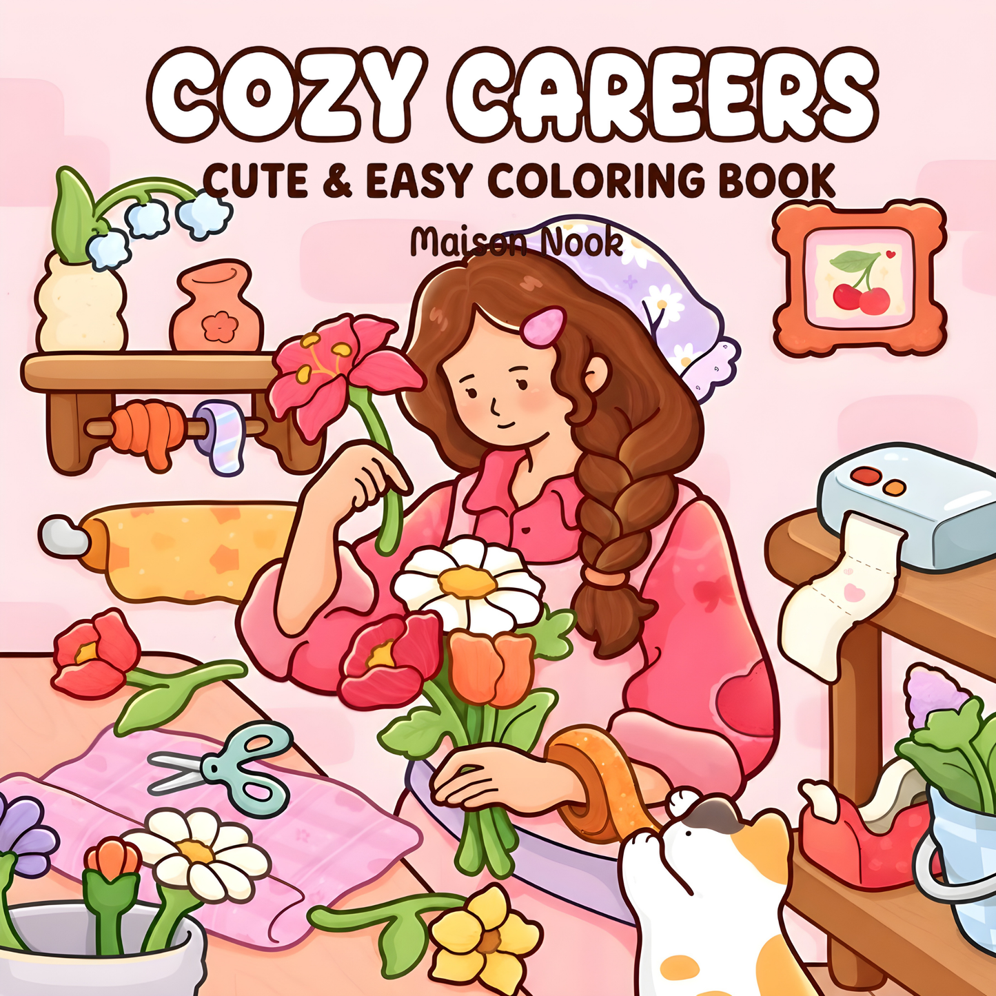Cozy Careers Coloring Book